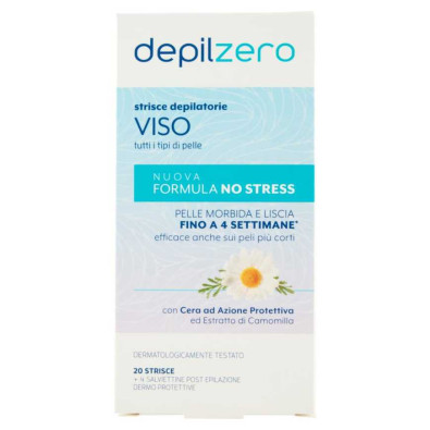 Depilzero Viso Bikini 20 Strisce