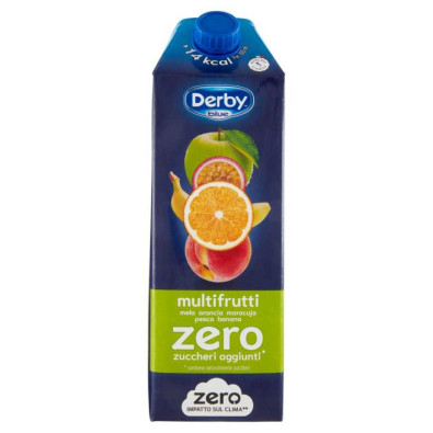 Derby Blue Zero Multifrutti Tetrapak LT.1,5