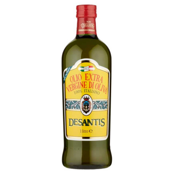 Desantis Olio Extra Vergine D'Oliva Grezzo 100% Italiano Lt.1