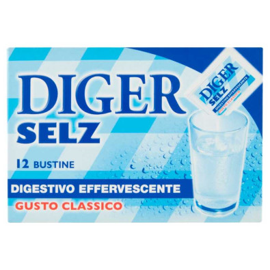 Diger Selz Digestivo Effervescente 12 Buste Gr.0,042