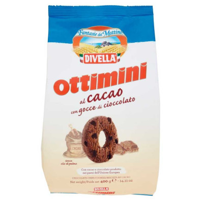 Divella Frollini Ottimini Cacao Gr.400