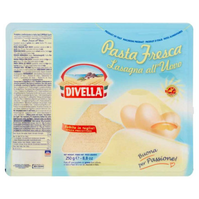 Divella Lasagne all’Uovo Gr.250