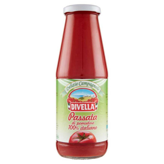 Divella Passata di Pomodoro Bottiglia Gr.680