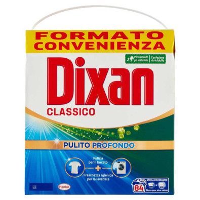 Dixan Detersivo in Polvere Classico 84 Misurini Kg.4,620