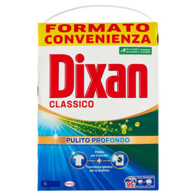 Dixan Detersivo in Polvere Classico 95 Misurini Kg.5,225