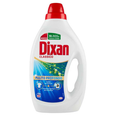 Dixan Liquido Detersivo Lavatrice Classico 22 Lavaggi Ml.990