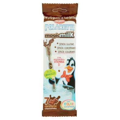 Dolfin Cannucce Magic Milk al Cioccolato Gr.45