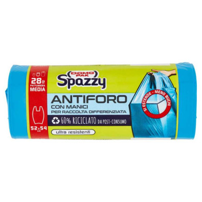 Domopak Sacchetti Spazzy + Manico Lt.20