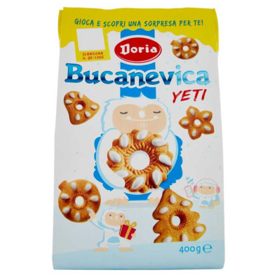 Doria Biscotti Bucaneve Sacchetto Gr.400