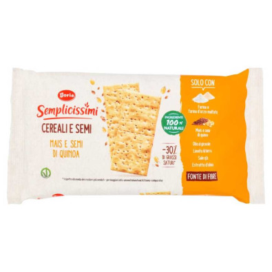 Doria Crackers Semplicissimi Mais e Quinoa Gr.245