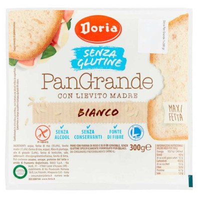 Doria Pangrande Bianco senza Glutine Gr.300