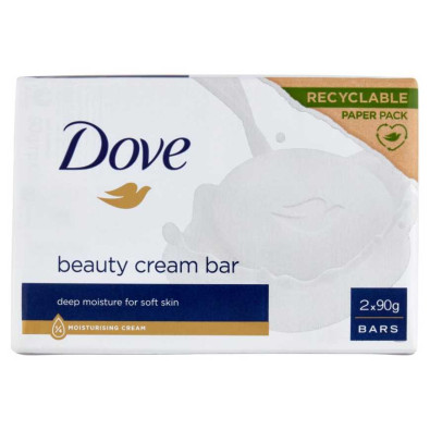 Dove Saponetta Beauty Cream Bar Original Gr.100x2