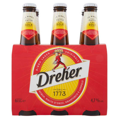 Dreher Birra Cl.33X6 Vol.4,7°