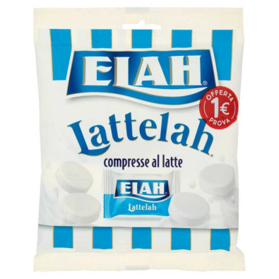 Elah Lattelah Caramelle Compresse al latte Gr.100