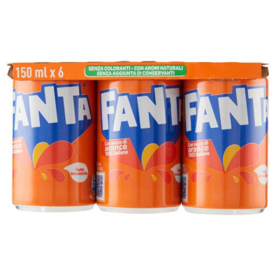 Fanta Orange Lattina Cl.15X6