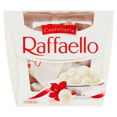 Ferrero Raffaello Scatola Gr.180 Pz.18