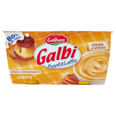 Galbani Galbi Bontalatte Caramel Gr.110X2