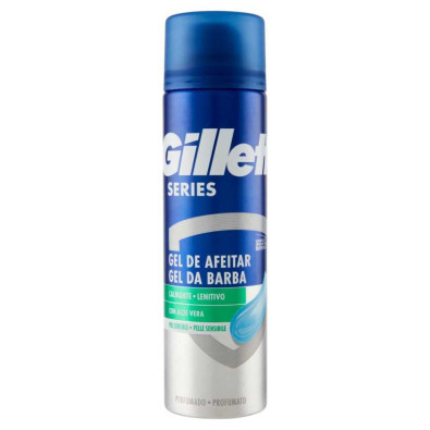 Gillette Series Gel Barba Pelli Sensibili Ml.200