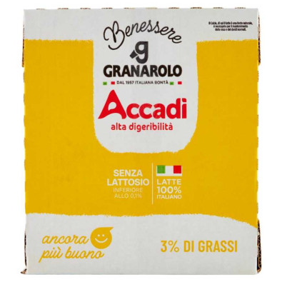 Granarolo Latte Accadi' Uht Intero Lt.1