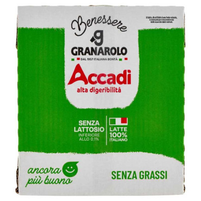 Granarolo Latte Accadi' Uht Scremato Lt.1