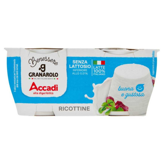 Granarolo Ricotta Accadi' Gr.100 Pz.2