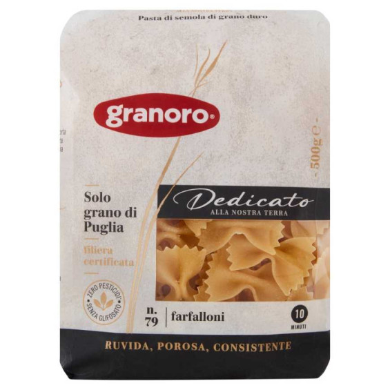 Granoro Dedicato Farfalloni N°79 Gr.500