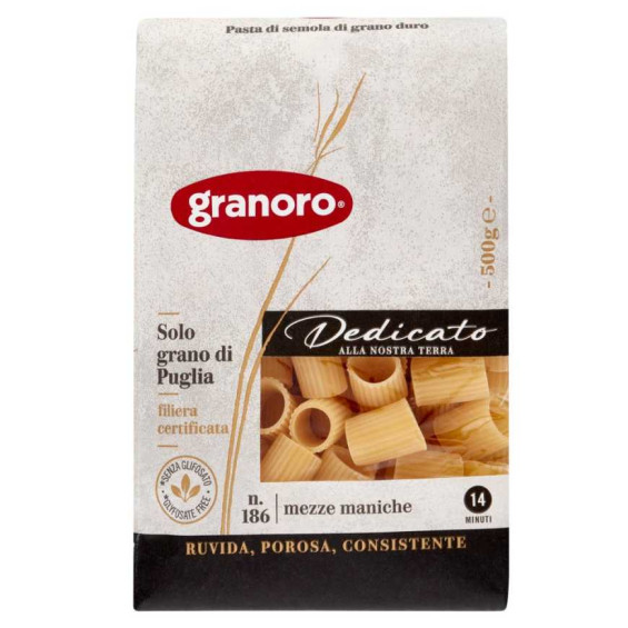 Granoro Dedicato Mezze Maniche N°186 Gr.500