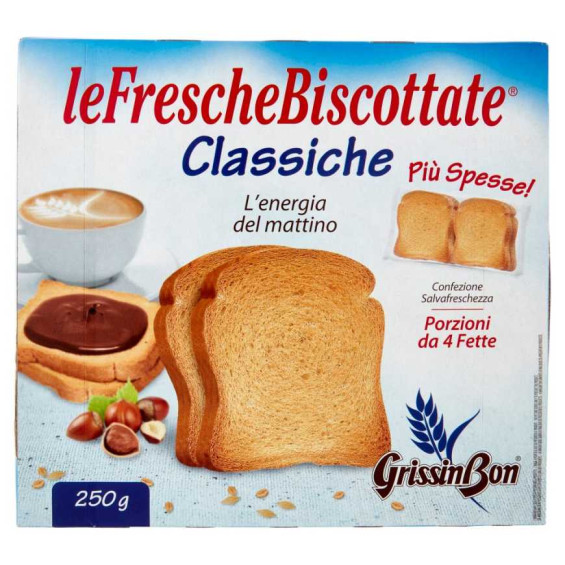 Grissin Bon Fette Biscottate Classiche Gr.250