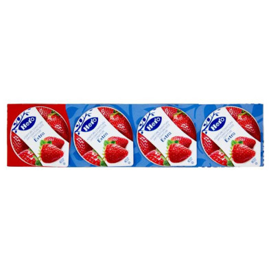 Hero Confezione Poker Fragola Gr.25 Pz.4