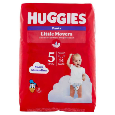 Huggies Pannolino Mutandina Tg.5 Kg.12-17 Pz.14