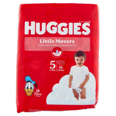 Huggies Ultracomfort Tg.5 16 Pannolini Kg.11-25