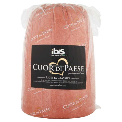 Ibis Mortadella Cuor di Paese Ricetta Classica con Pistacchio Kg.10 Pz.1