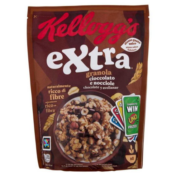 Kellogg’s Extra Cioccolato e Nocciole Gr.375