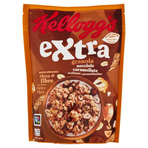 Kellogg’s Extra Nocciole Caramellate Gr.375