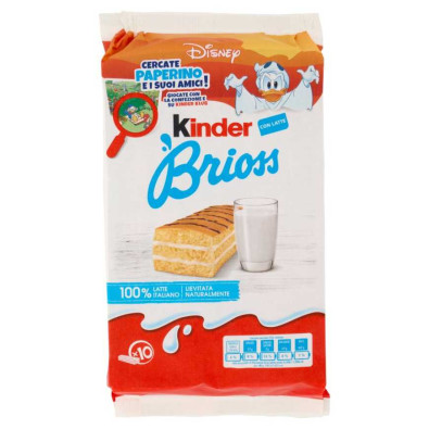 Kinder Brioss Latte Pz.10 Gr.270