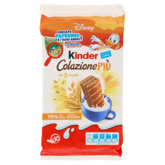 Kinder Colazione Più Gr.290 Pz.10