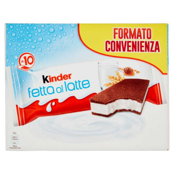 Kinder Fetta al Latte Pz.10 Gr.280