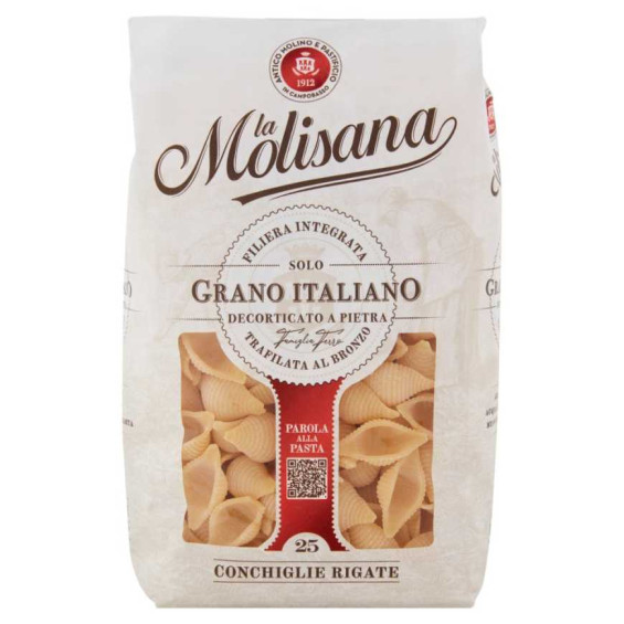 La Molisana Conchiglie Rigate N°25 Gr.500