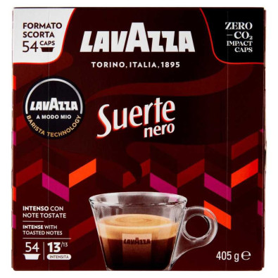 Lavazza A Modo Mio Capsule Caffè Suerte Nero Pz.54 Gr.405