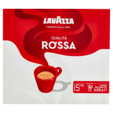 Lavazza Caffè Qualità Rossa Pz.2 x Gr.250