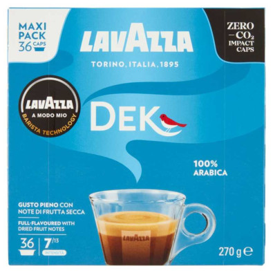 Lavazza A Modo Mio Capsule Caffè Dek Pz.36 Gr.270