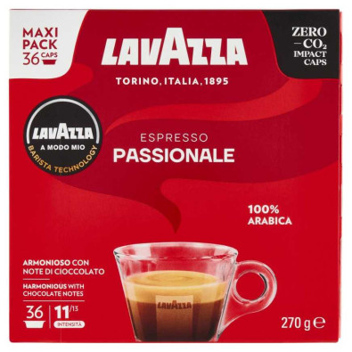 Lavazza A Modo Mio Capsule Passionale Pz.36 Gr.270