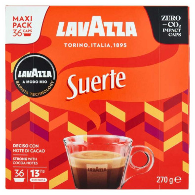 Lavazza A Modo Mio Capsule Caffè Suerte Pz.36 Gr.270