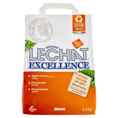 Lechat Lettiera Excellence Mais Kg.2,5