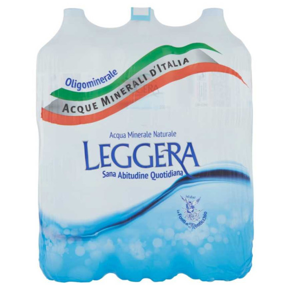 Leggera Acqua Naturale Lt.2