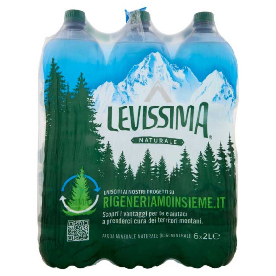 Levissima Acqua Naturale Lt.2