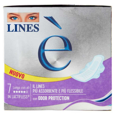 Lines E' Assorbenti con Ali Lungo Pz.7