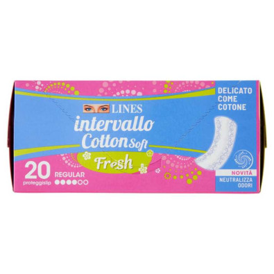 Lines Intervallo Fresh Proteggislip Distesi Pz.20