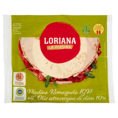 Loriana Piadina Sfogliatissima Gr.350 Pz.3