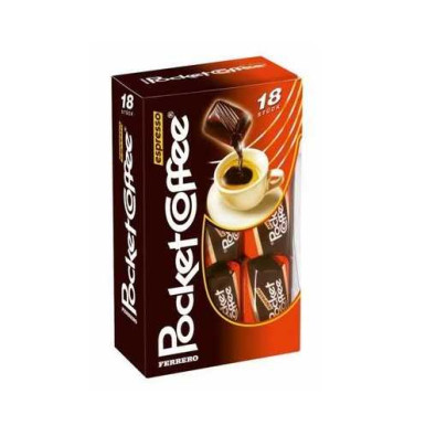 Ferrero Pocket Coffee Decaffeinato Gr.225 Pz.18